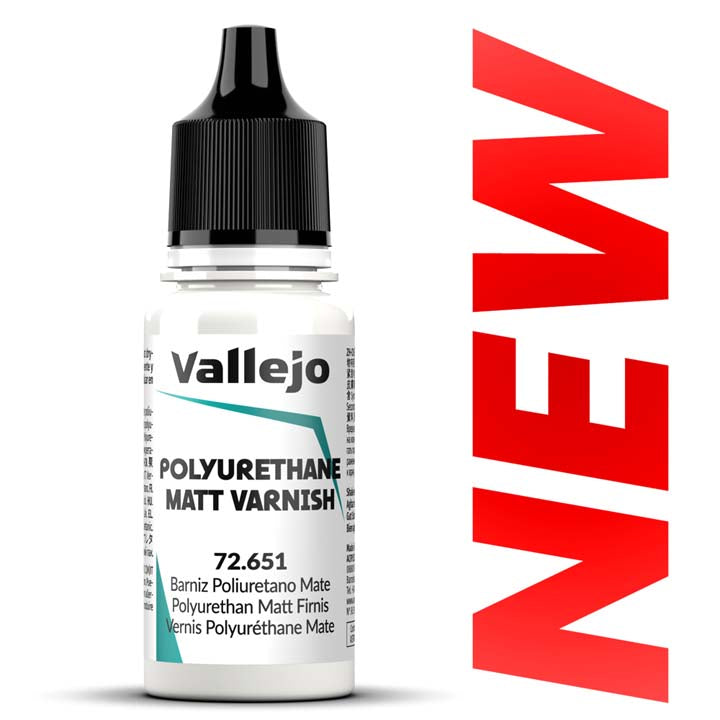Vallejo - Vernis Polyuréthane Mat - Réf : 72651