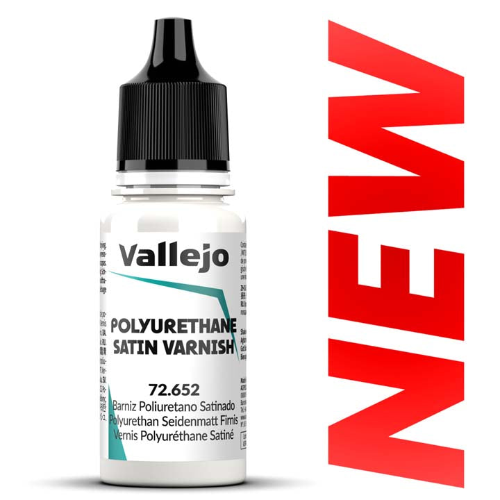 Vallejo - Vernis Polyuréthane Satiné - Réf : 72652
