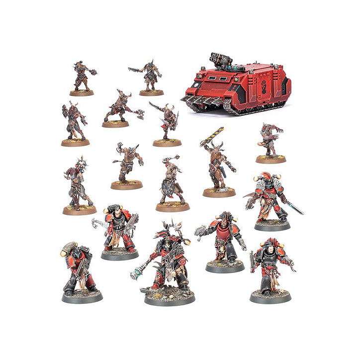 WH 40 K - Chaos Space Marines - Patrouille red corsairs