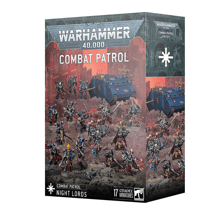 WH 40 K - Chaos Space Marines - Patrouille Night Lords