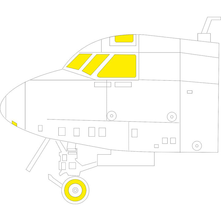 Eduard - Heller E-2C mask - Réf CD688 - 1/72