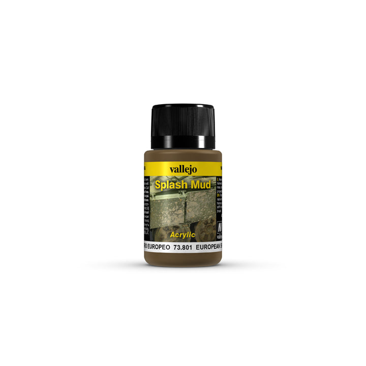Vallejo Weathering effects - Projections de boue européenne - 73801