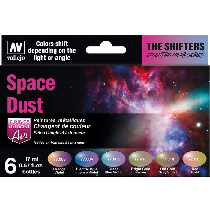 Prince August - Coffret shifters 6 Teintes Space Dust - 77.091