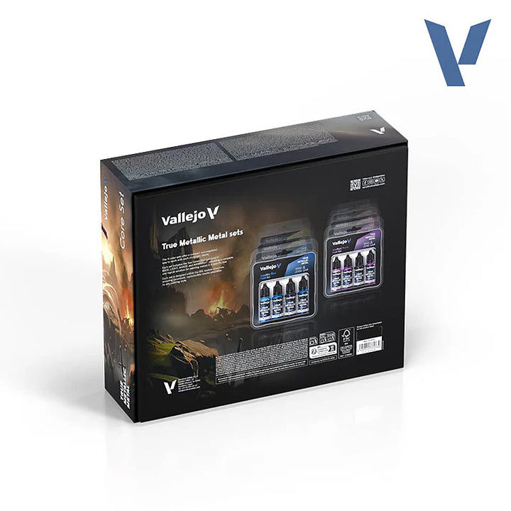 Vallejo - True Metalique Metal - Core Set - Réf 77273