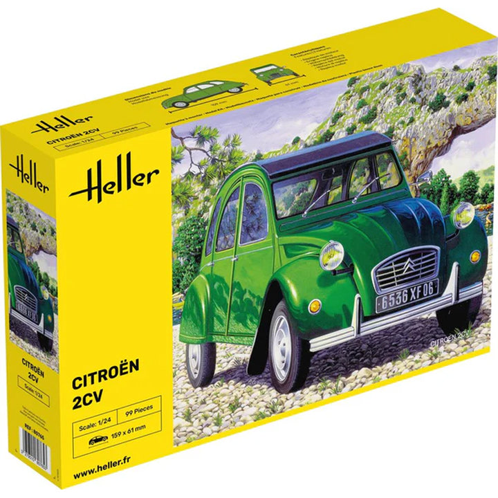 Citroën 2CV - 1/24 Heller Réf 80765