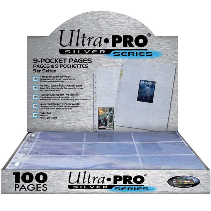 Ultra Pro : 100 feuilles de classeur silver