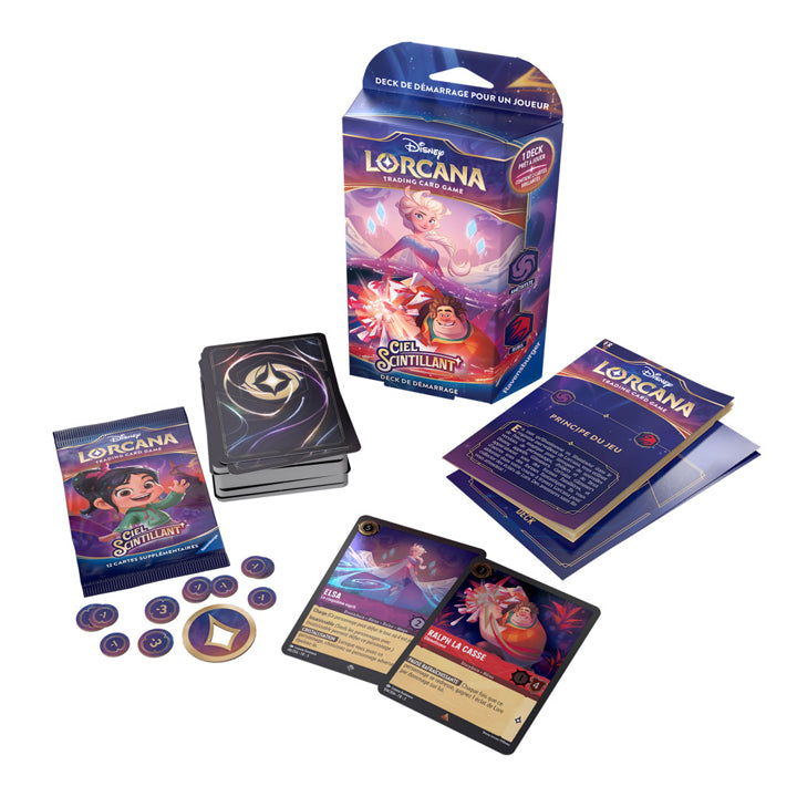 Lorcana Chapitre 5 - "Ciel scintillant" - Starter Deck Ralph & Elsa