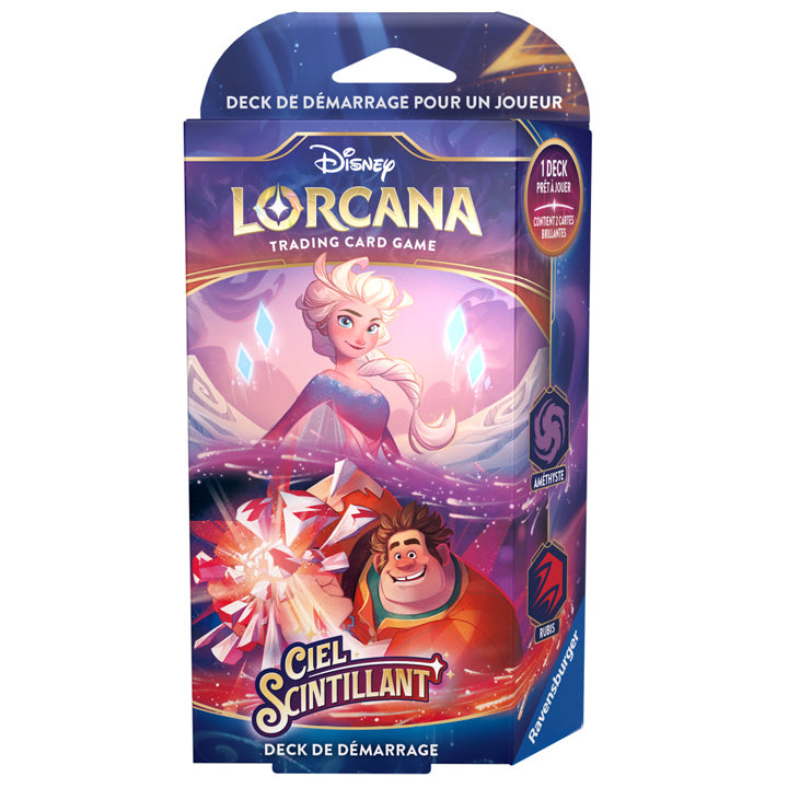 Lorcana Chapitre 5 - "Ciel scintillant" - Starter Deck Ralph & Elsa