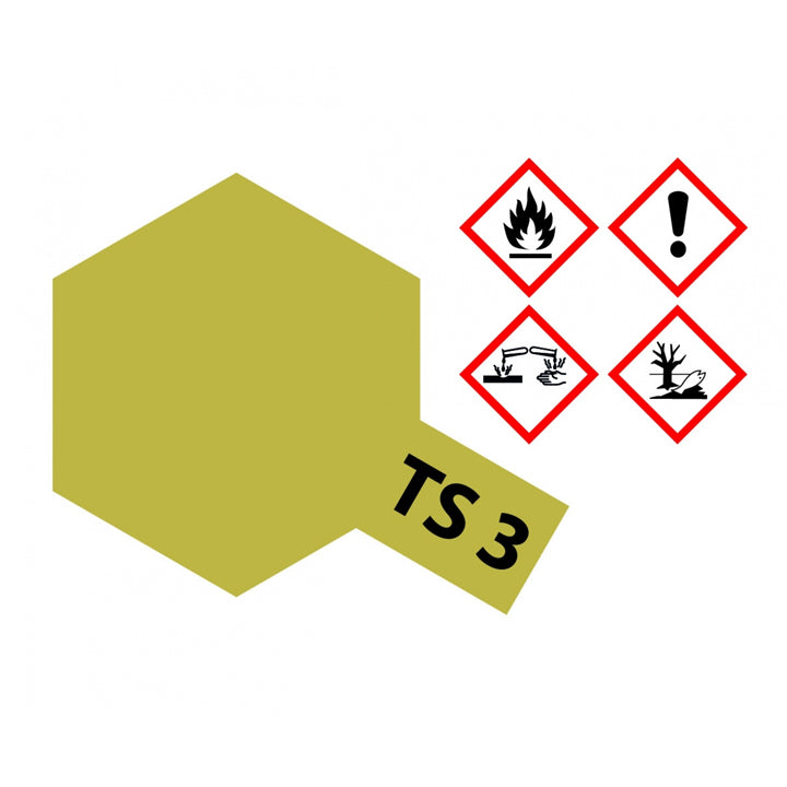 Tamiya TS3 - Jaune Sombre