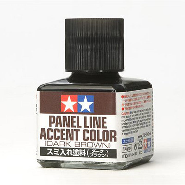 Tamiya Panel Line accent Color Brun Foncé Réf 87140