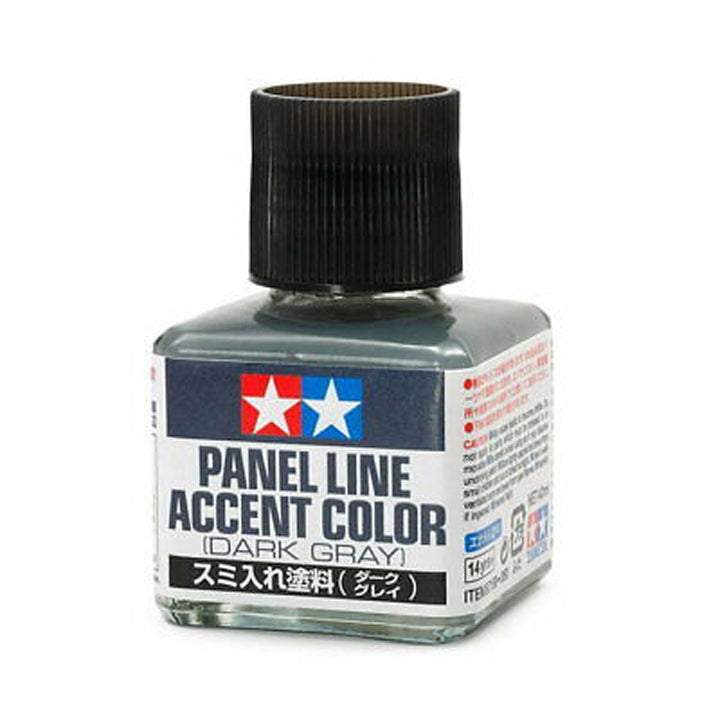 Tamiya Panel Line accent Color Gris Foncé Réf 87199