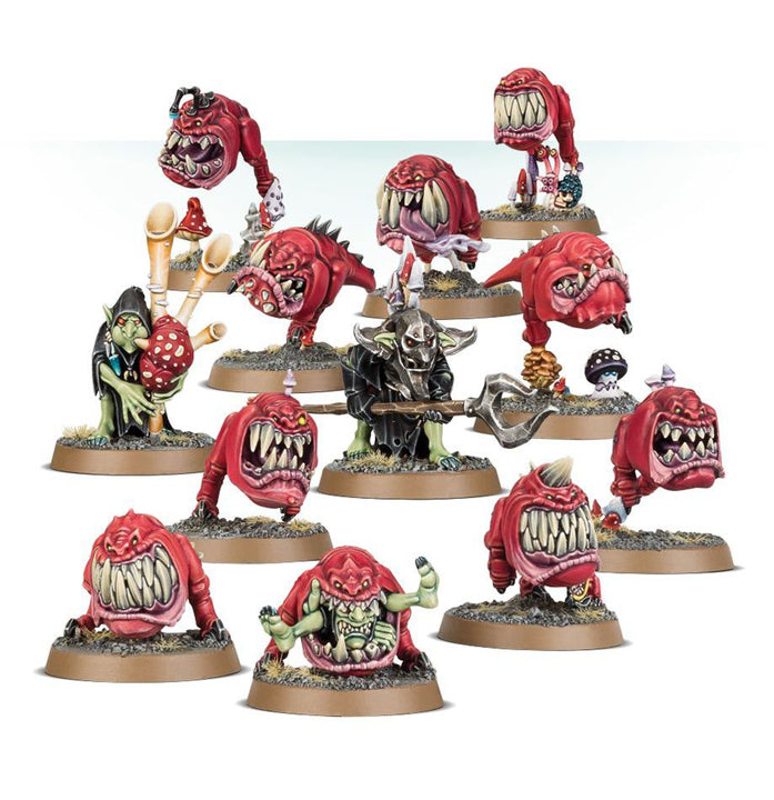 AOS - Orks & Goblins - Gloomspite Gitz : Troupeau de Squigs
