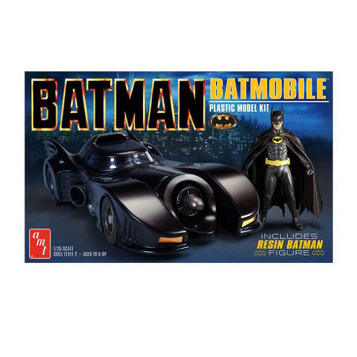 Batman 1989 Batmobile 1 avec Batman en résine - 1/25