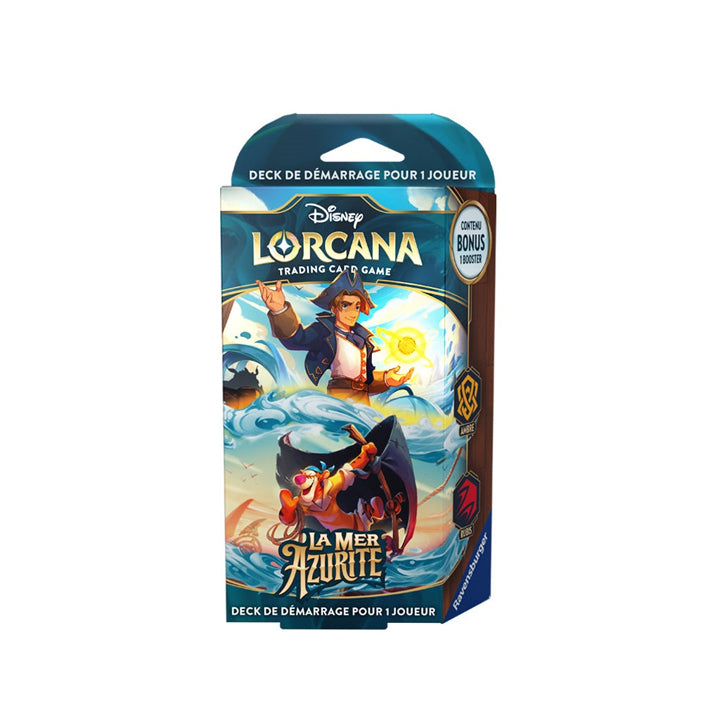 Lorcana Chapitre 6 - "La mer Azurite" - Starter Deck Tigrou