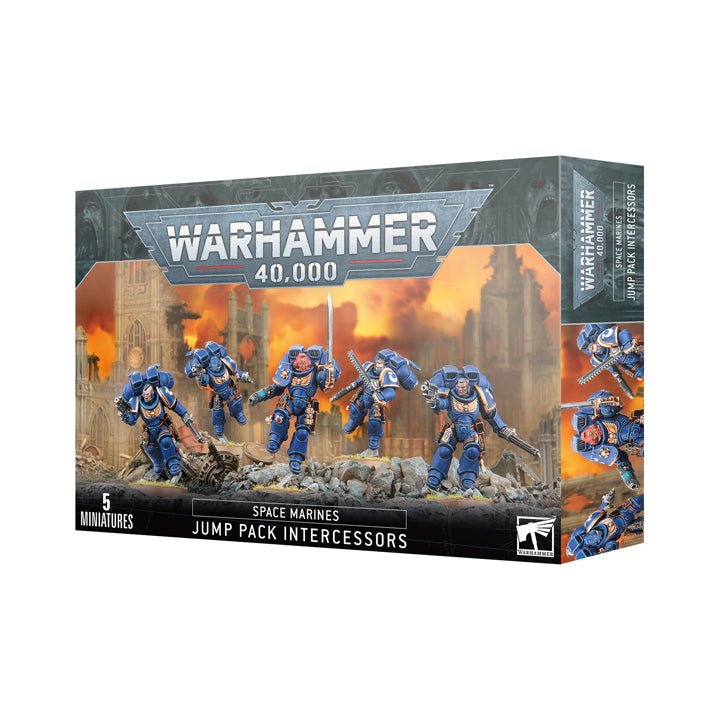 WH 40K - Space Marine - Intercessors avec réacteur dorsaux