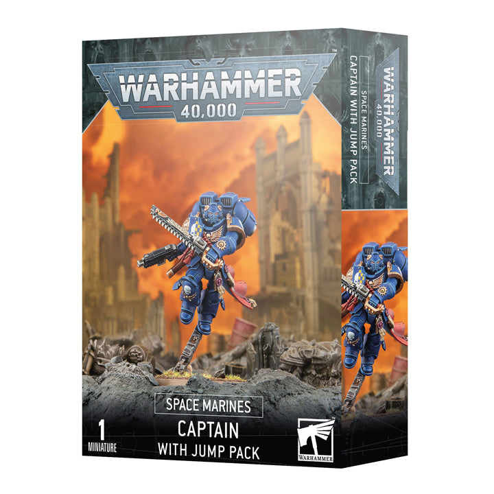 WH 40K - Space Marine - Capitaine avec réacteur dorsal