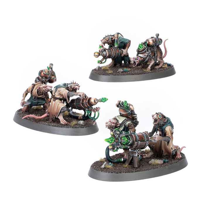 AOS - Skaven - Batterie d'Armes a malétincelle