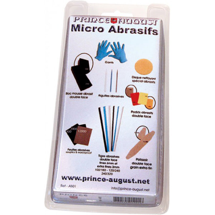 Prince August - Kit Micro Abrasifs - Réf AB01