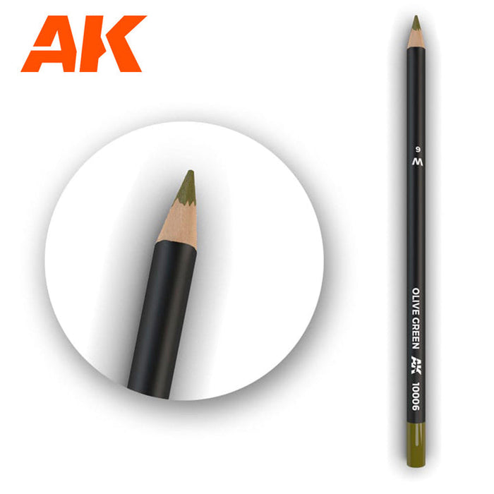 AK Weathering Pencil Olive Green