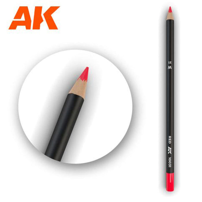 AK Weathering Pencil Aluminium Red