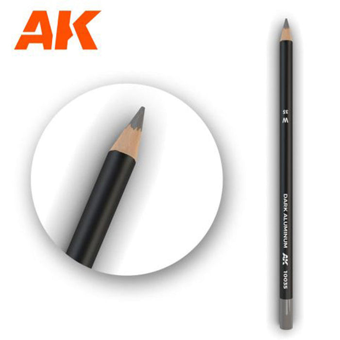 AK Weathering Pencil Dark Alumium