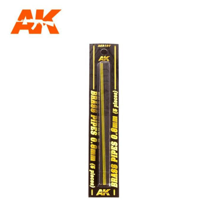 Tuyaux en Laiton 0.8mm - AK Interactive - Réf AK9107