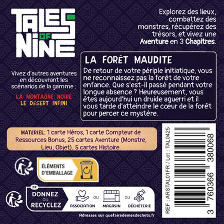 Tales of Nine 2 - La forêt maudite