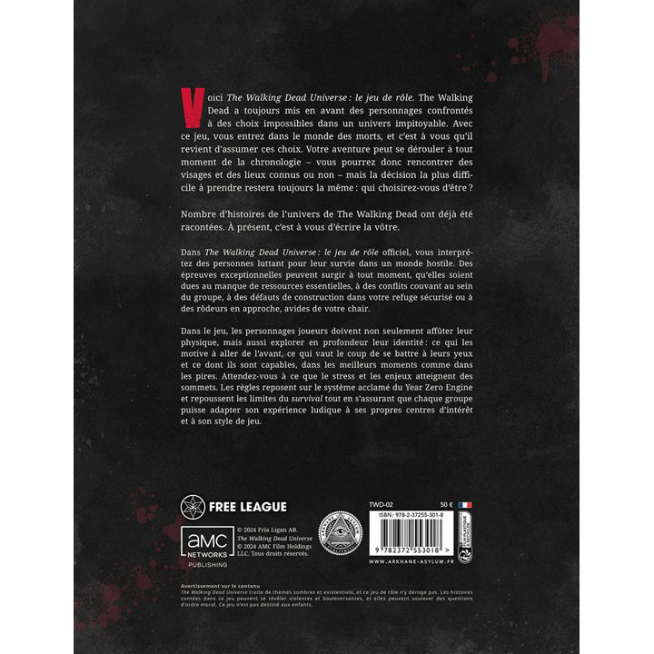 The walking dead - Livre de Base