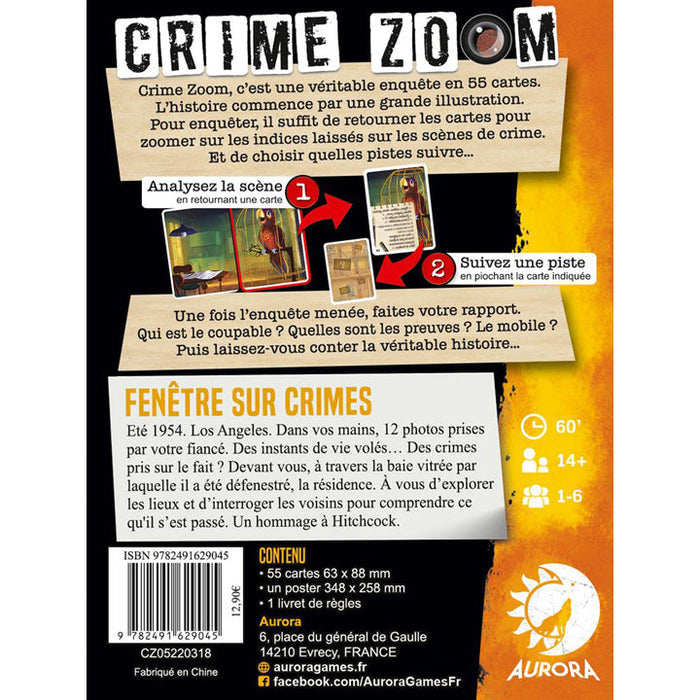 Crime Zoom : Fenêtre sur crimes
