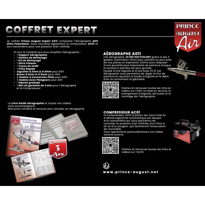 Pack Aéro graphe AX11 - Coffret Expert