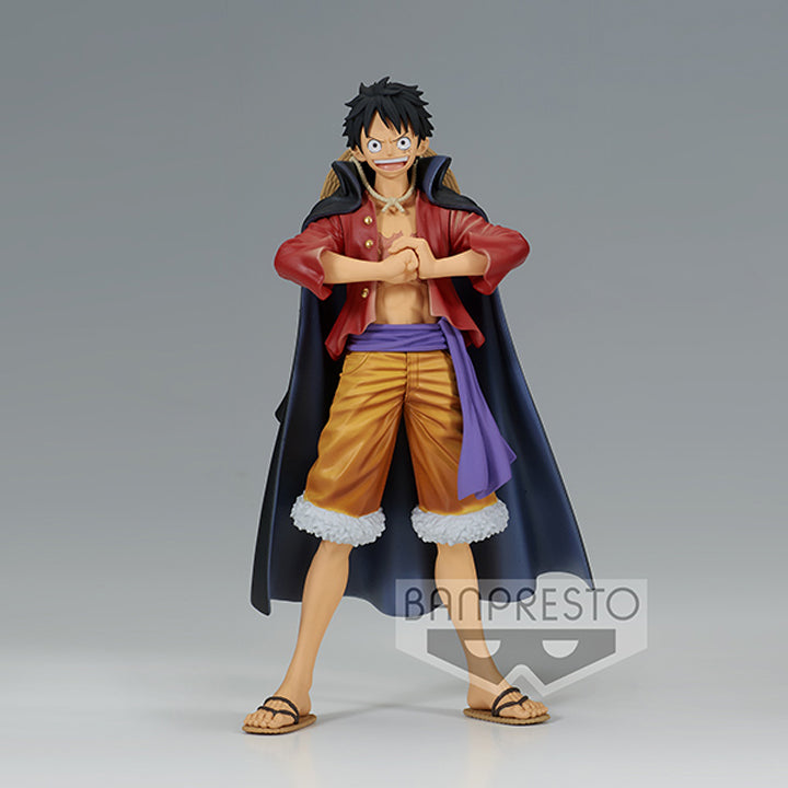 ONE PIECE DXF GRANDLINE SERIES WANOKUNI VOL 4 MONKEY D LUFFY 16CM