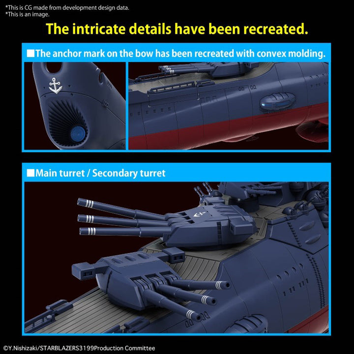 MG 1/100 - Space Battleship Yamato 3199