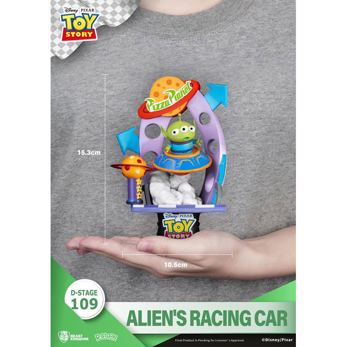 Toy Story diorama PVC D-Stage Alien Racing Car 15 Cm