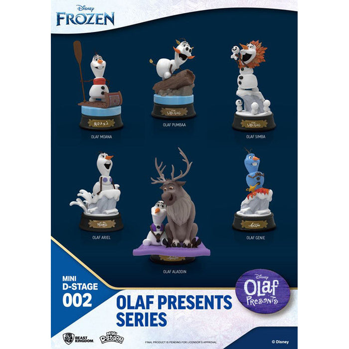 Olaf Présente - diorama figurines