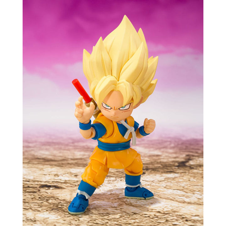 SH Figuarts - Dragon Ball Figurine - Super Saiyan Son Goku (Mini)