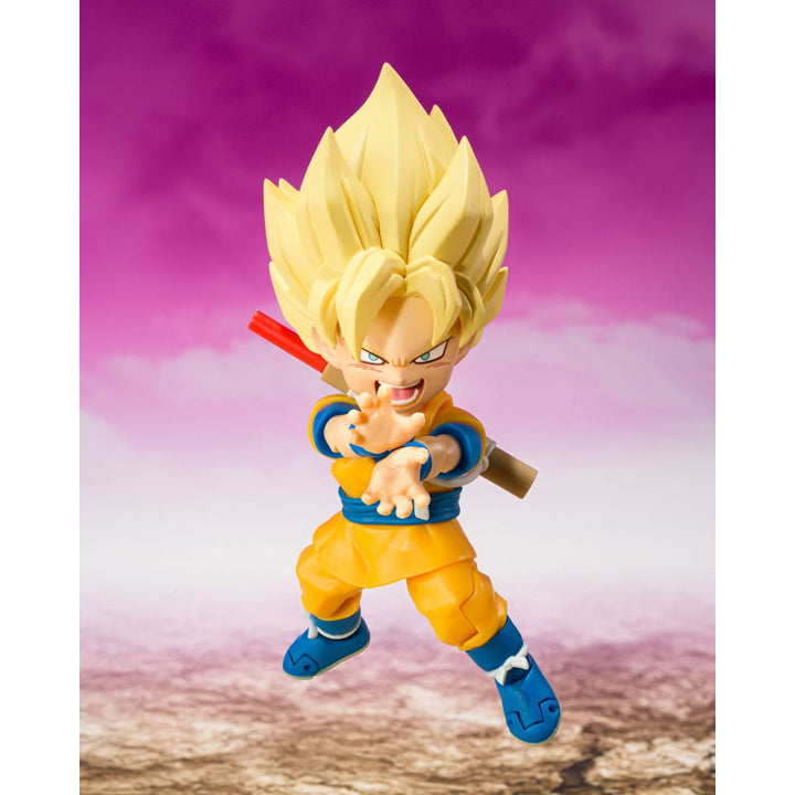 SH Figuarts - Dragon Ball Figurine - Super Saiyan Son Goku (Mini)