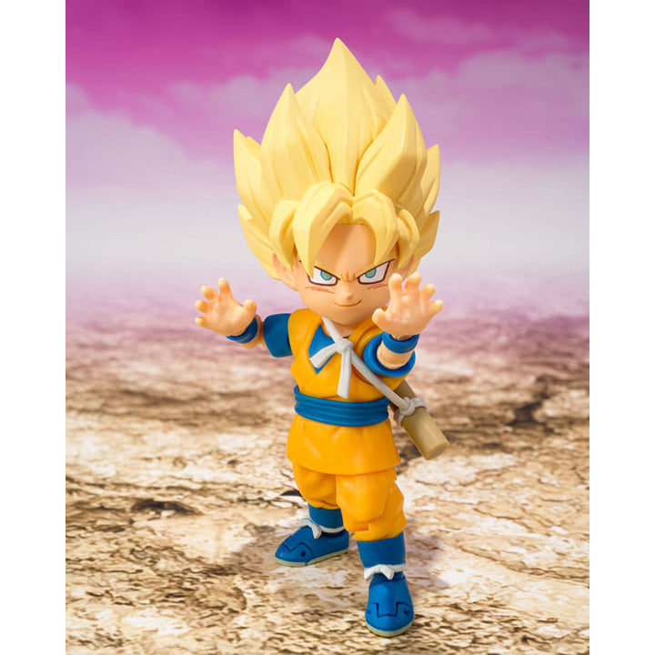 SH Figuarts - Dragon Ball Figurine - Super Saiyan Son Goku (Mini)