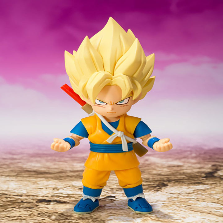 SH Figuarts - Dragon Ball Figurine - Super Saiyan Son Goku (Mini)
