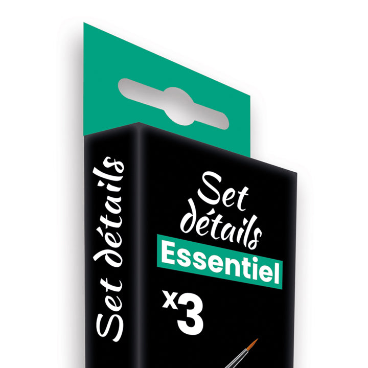 Prince August - Set de pinceaux de démarrage - Détails