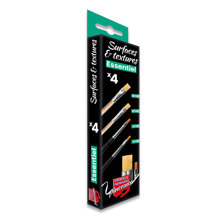 Prince August - Set de pinceaux démarrage - Surfaces & Textures