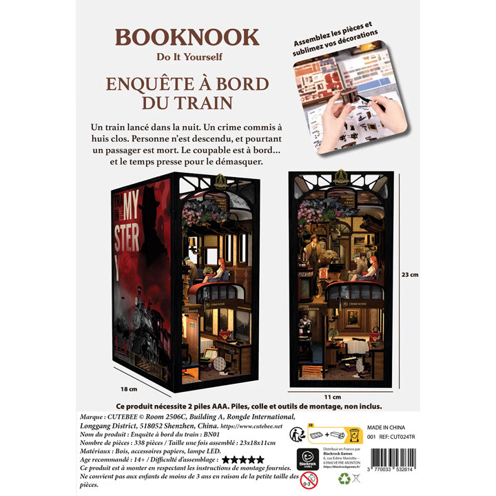 Booknook - Enquete à bord du train