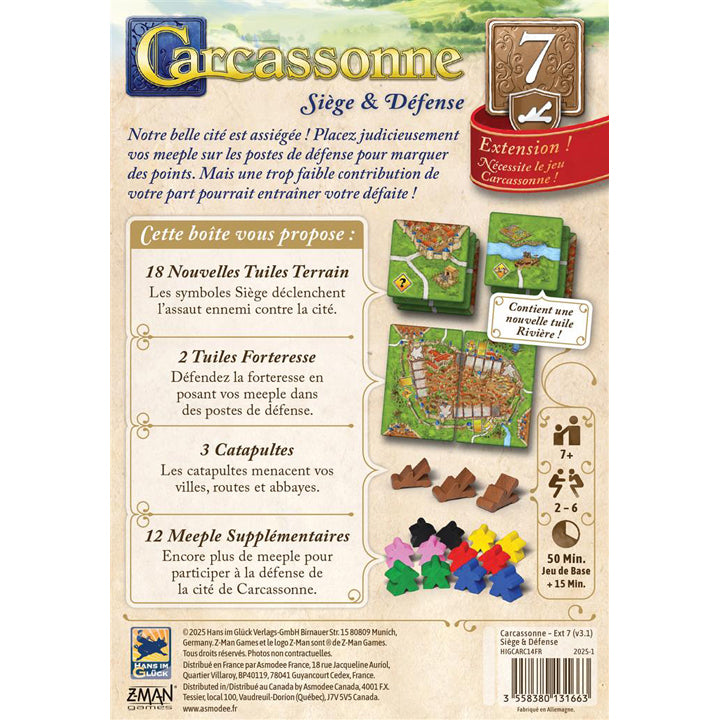 Carcassonne : Siège et Défense 2025