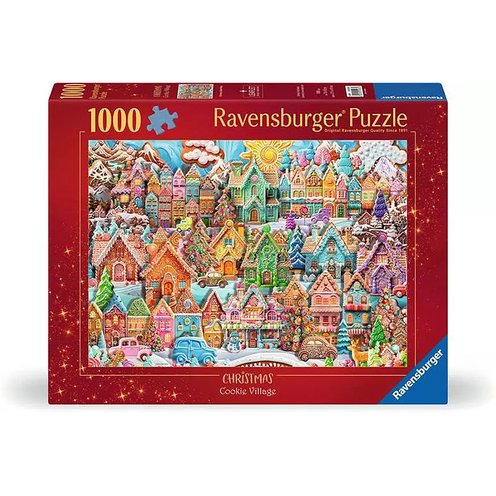 Ravensburger - Puzzle 1000p - Noël au village des cookies