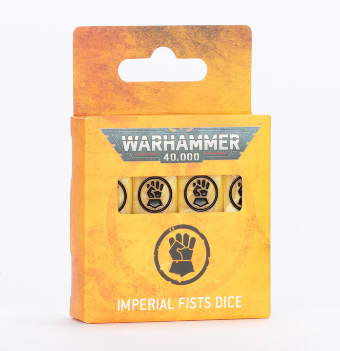 WH 40 K - Imperial Fists - Dés