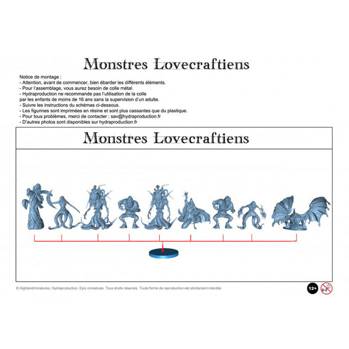9 Créature Lovecraftienne
