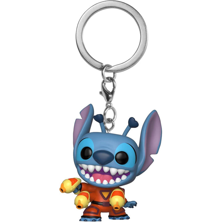 Pocket POP! Porte-clés - Stitch with Blaster