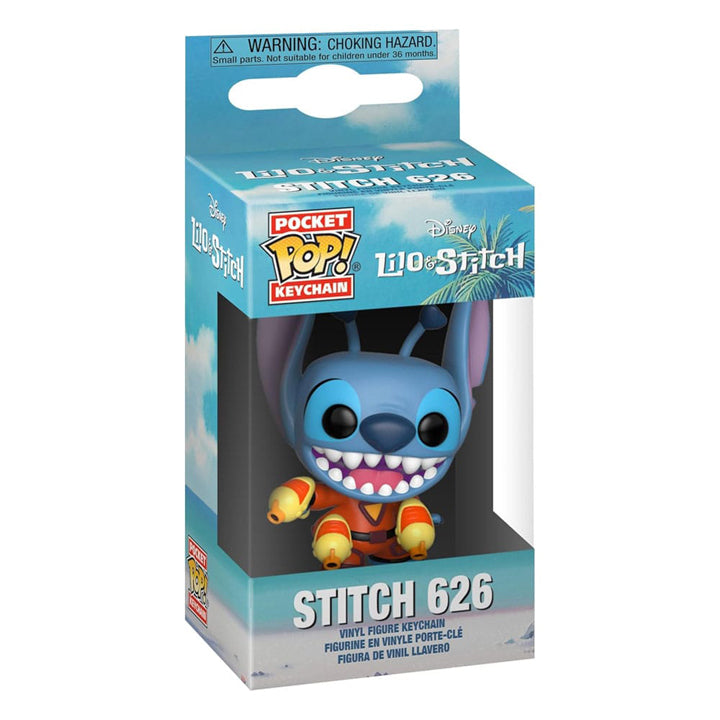 Pocket POP! Porte-clés - Stitch with Blaster