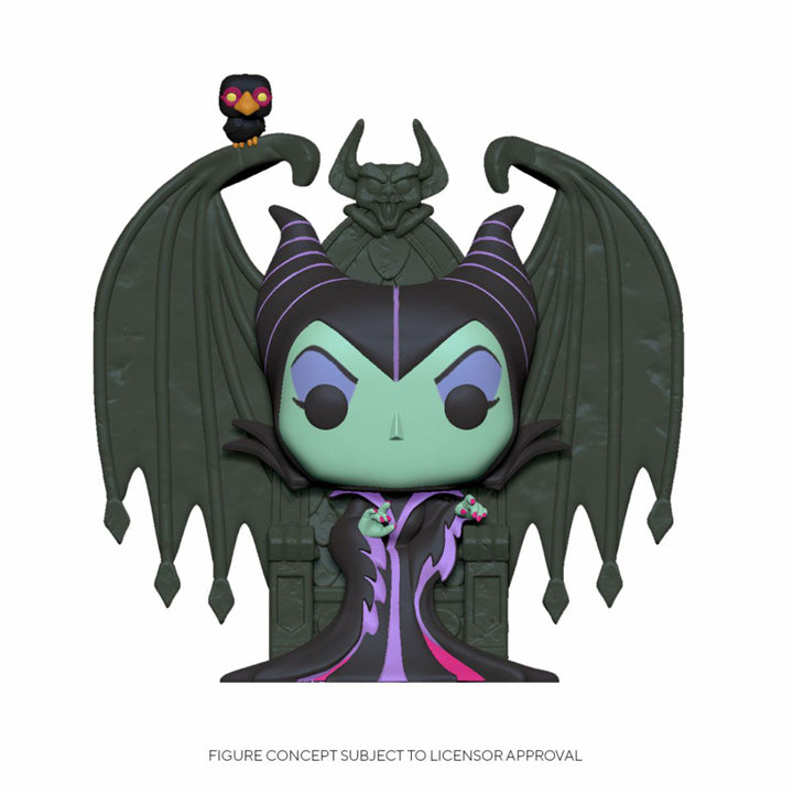 Disney Pop ! - maleficient on throne 9cm