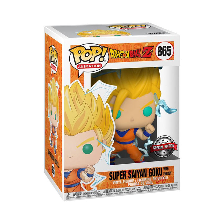 DBZ Funko Pop - Super Saiyan Goku with Energy
