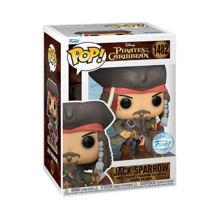 Pirates des Caraïbes POP! Movies Vinyl figurine Jack Sparrow 9 cm
